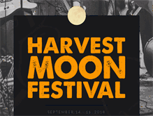 Tablet Screenshot of harvestmoonfestival.ca